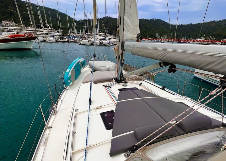 Fethiye 14.27 m Für Charter Segelboot — #21101 - 4