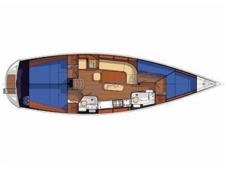 Delphia  40 Kiralık Yelkenli (2006) - Furnari | #21191 - 8