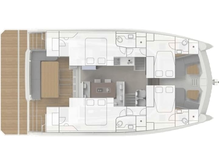 Aventura 50 Kiralık Katamaran (2024) - Porto Cheli | #21204 - 31