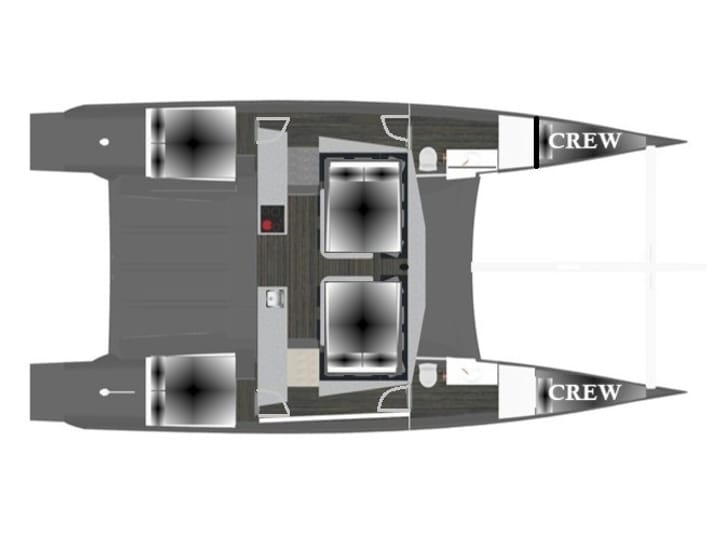  Catamarán Luna 47 Power (2023) para Charter - Split | #21226 - 30