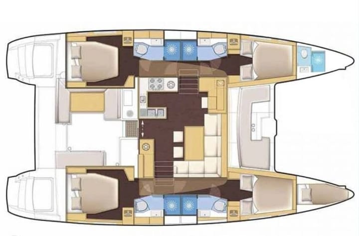  Catamarán Lagoon  46  (2021) para Charter - Lavrion | #21261 - 16