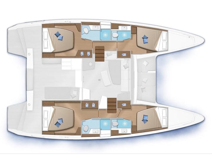Catamaran Lagoon  42 (2018) for Charter - Capo d'Orlando | #21268 - 24