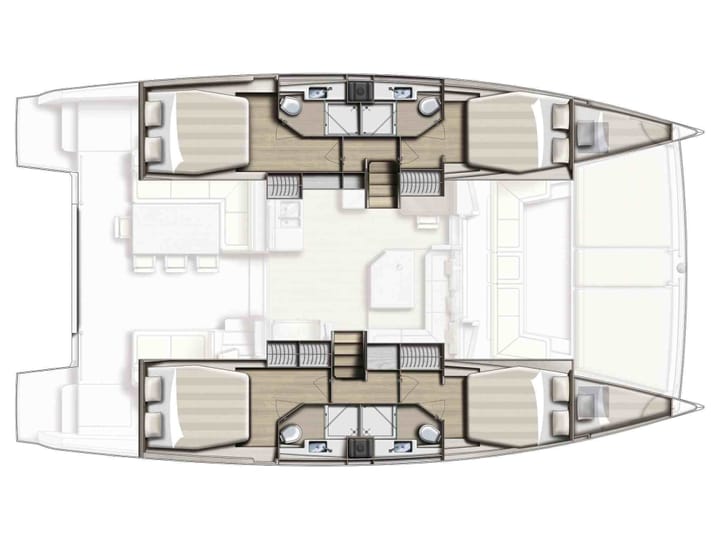  Catamarán Bali  4.5 (2019) para Charter - Palermo | #21318 - 5