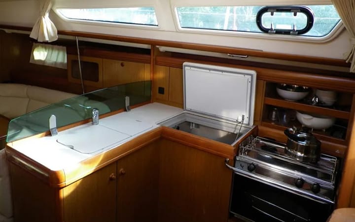 Lefkada 10.94 m Für Charter Segelboot — #21342 - 8