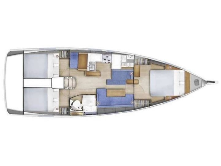 Punat, Krk 12.35 m For Charter Voilier - #21366 - 17