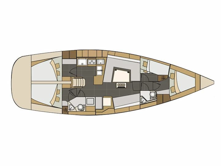 Elan  45 Impression Kiralık Yelkenli (2016) - Punat | #21378 - 10