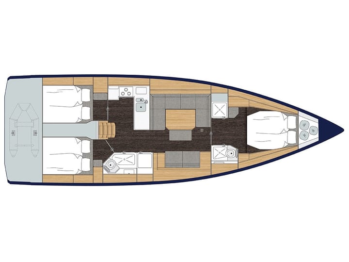 Sailboat Bavaria C45 Style (2023) for Charter - Punat | #21382 - 26
