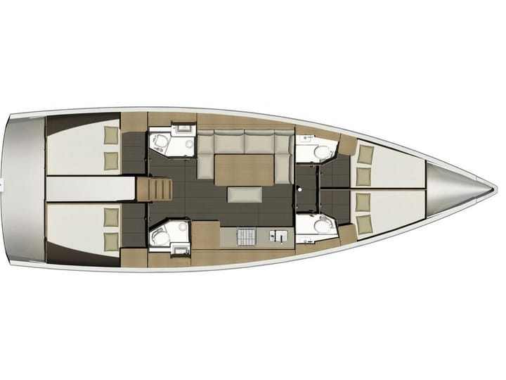 Voilier Dufour  460 Grand Large (2016) pour Charter - Palma de Majorque | #21447 - 14