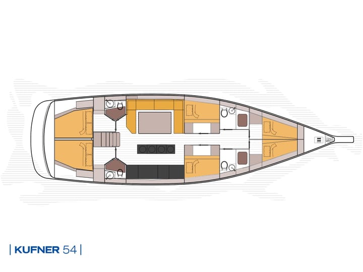 Sailboat D&D Kufner 54 Exclusive (2024) for Charter - Trogir | #21645 - 24