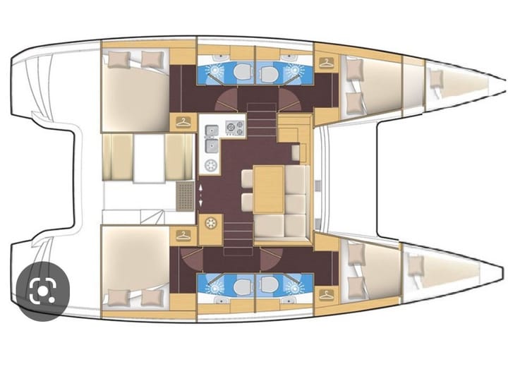 Catamaran Lagoon  39 (2017) for Charter - Preveza | #21697 - 7