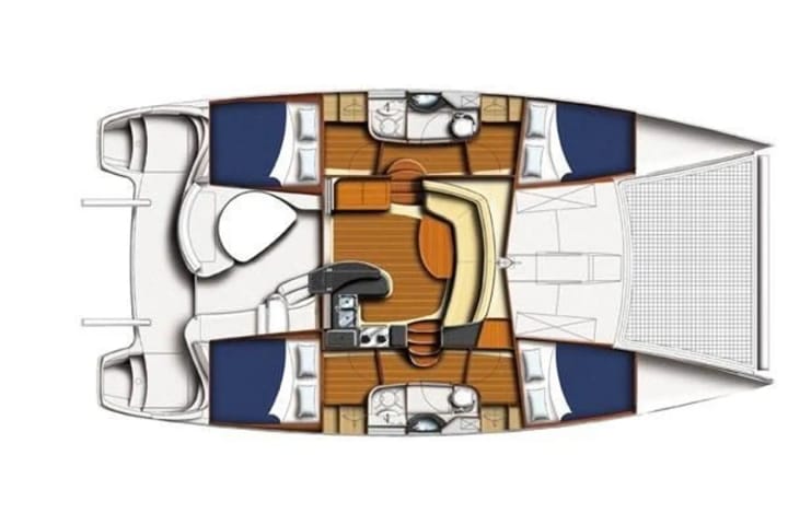 Catamaran Lagoon  39 (2014) pour Charter - Fethiye | #21780 - 27