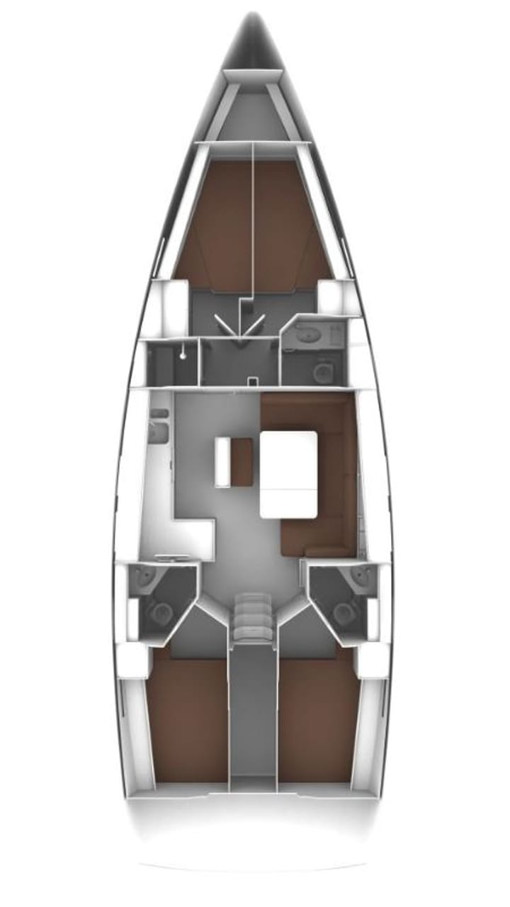 Bavaria 46 Cruiser Kiralık Yelkenli (2024) - Göcek | #21815 - 14
