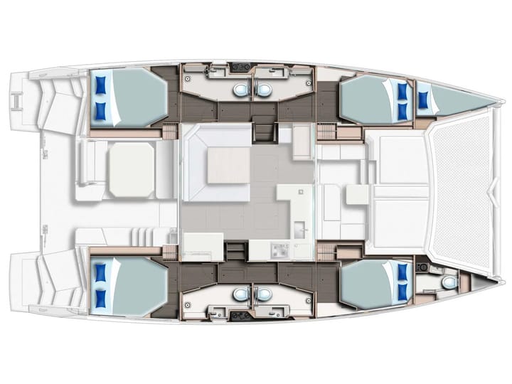 Catamaran Leopard  45 (2018) for Charter - Road Town | #2184 - 15