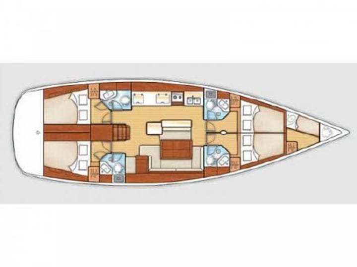 Fethiye 15.5 m For Charter Voilier - #21893 - 13