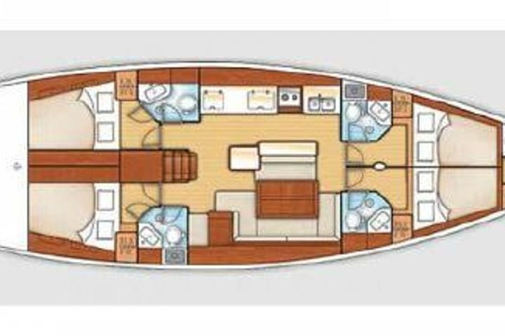  Zeilboot Beneteau Oceanis 50 Family (2023) voor Charter - Fethiye | #21893 - 17
