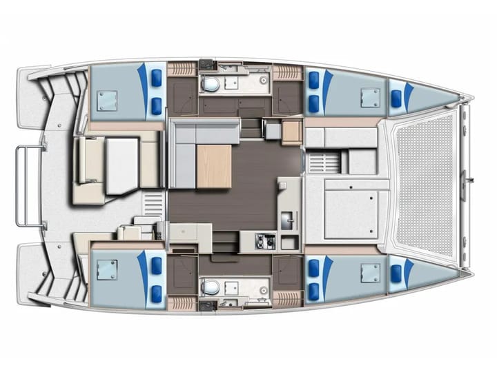 Catamaran Leopard  40 (2016) for Charter - Phuket | #2211 - 18