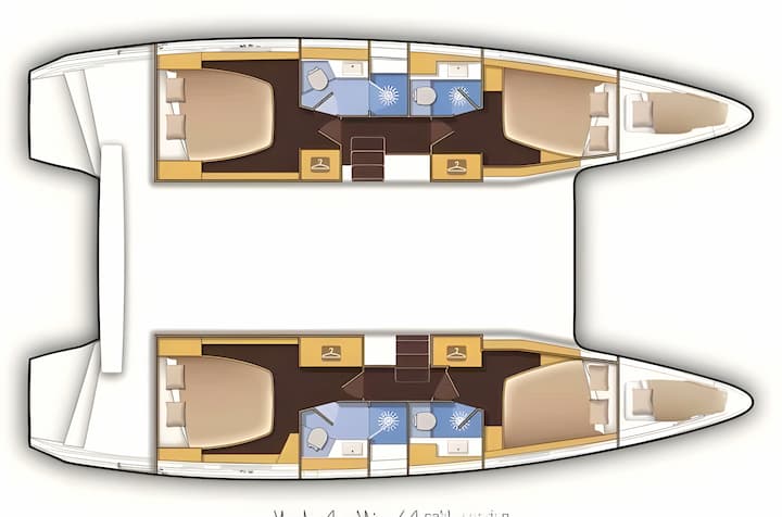 Ibiza 13.96 m Per noleggio Catamarano - #22190 - 2
