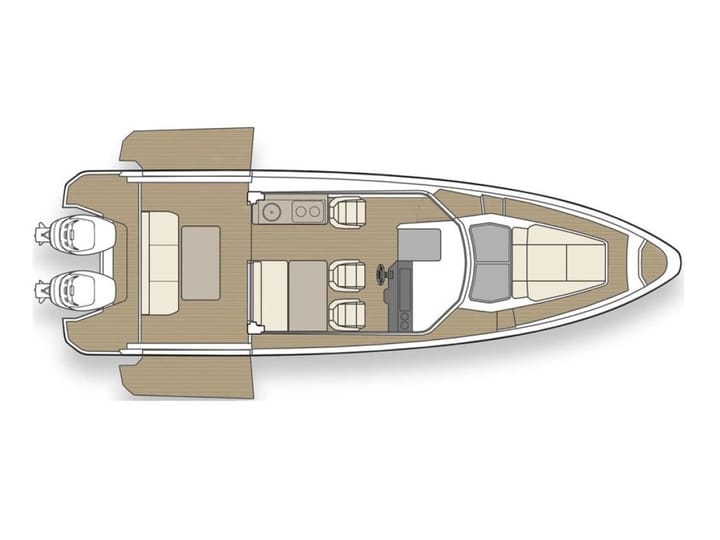 Skradin 10.28 m Für Charter Motorboot — #22475 - 10