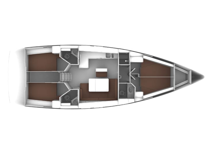 Sailboat Bavaria 46 Cruiser (2023) for Charter - Fethiye | #22705 - 3