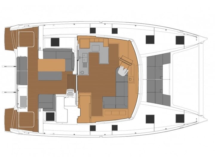 Catamaran Fountaine Pajot Astrea 42 (2024) for Charter - Fethiye | #22706 - 50