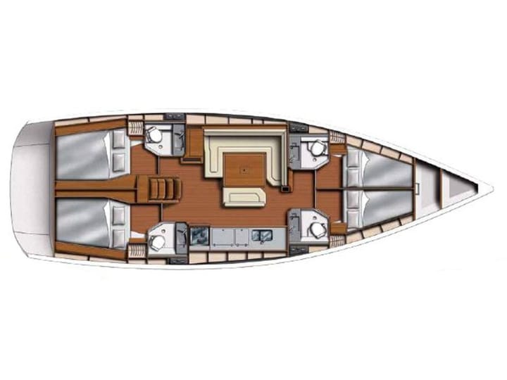 Jeanneau Sun Odyssey 479 Kiralık Yelkenli (2019) - Marina | #2281 - 5