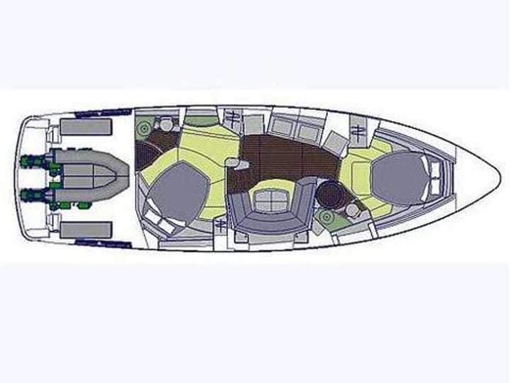 Motorboot Absolute 45 Fly (2007) für Charter - Argostoli — Kefalonia | #23209 - 11
