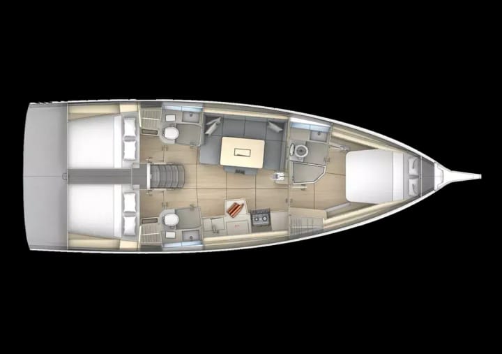 Sailboat Dufour 41 (2024) for Charter - Gocek | #23327 - 18