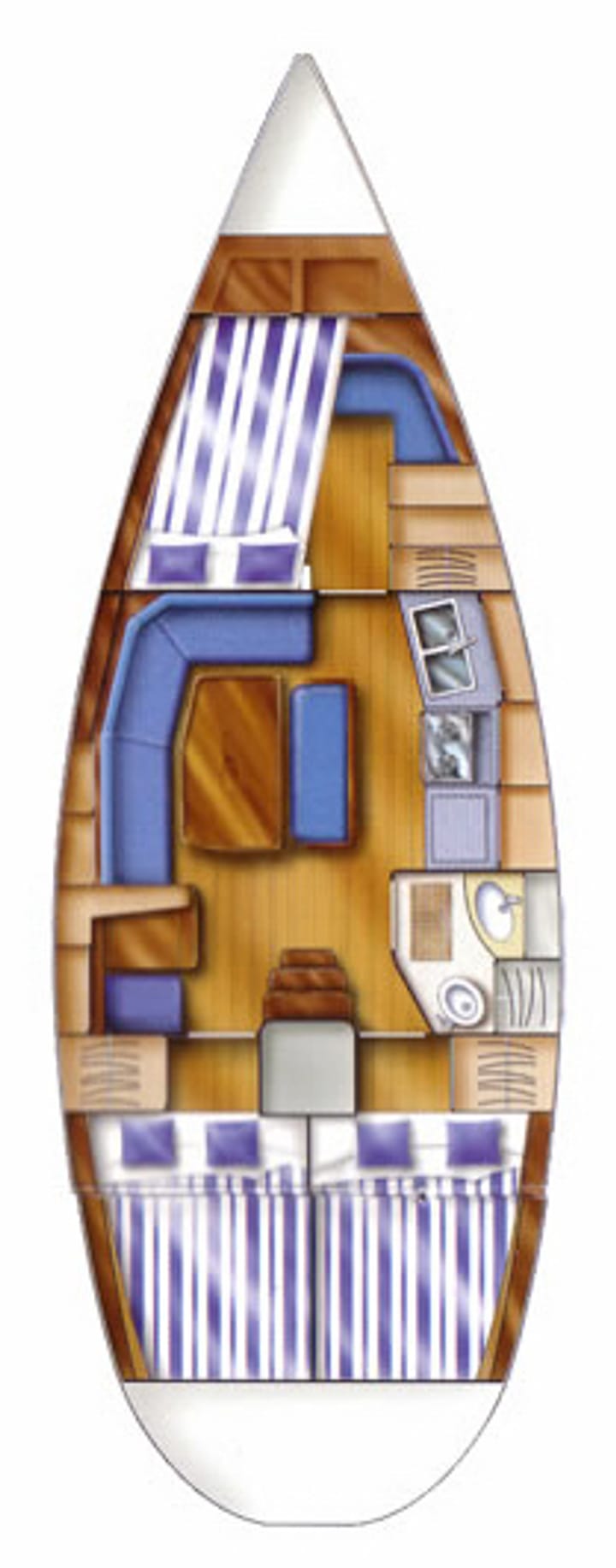 Sailboat Dufour 36 (2022) for Charter - Gocek | #23329 - 11