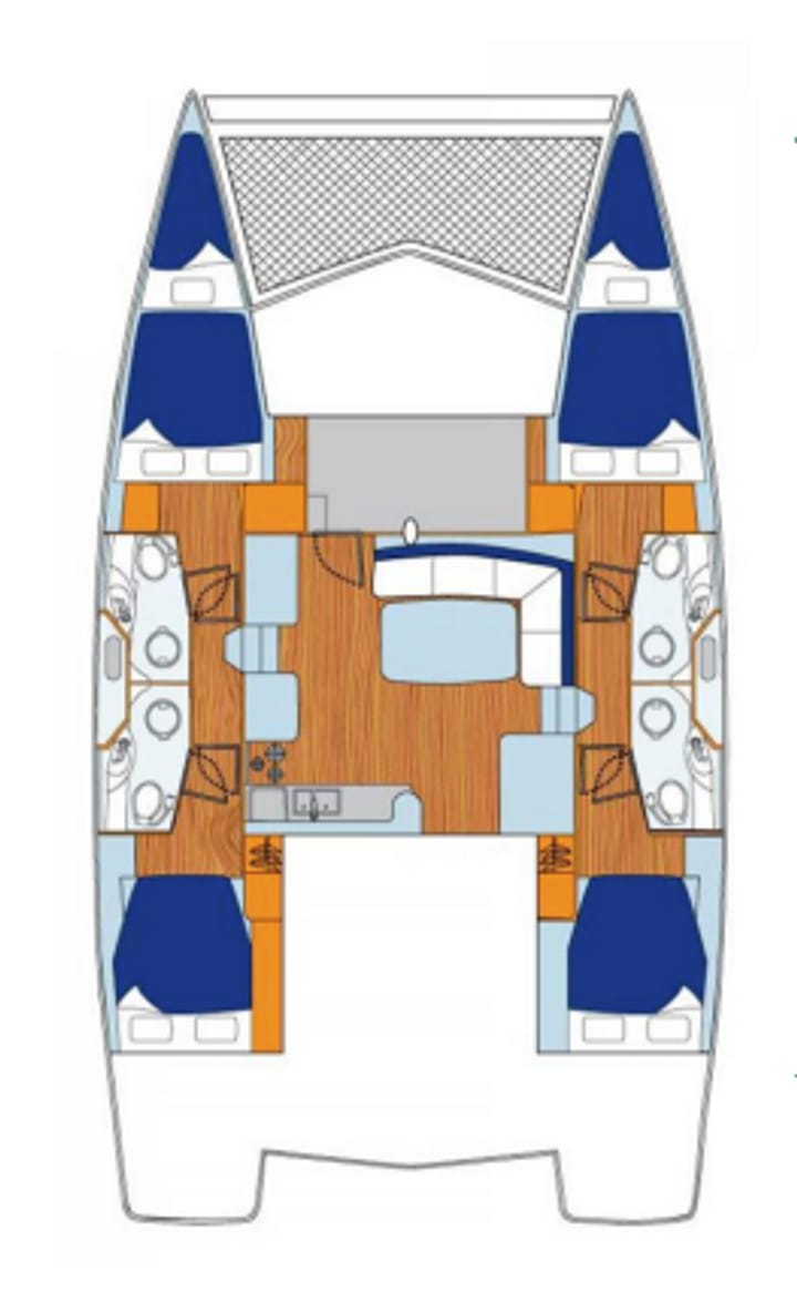 Catamaran Leopard  44 (2011) for Charter - Gocek | #23331 - 9