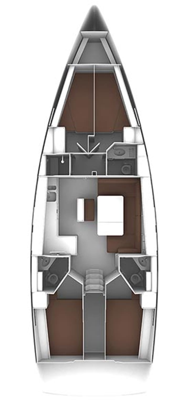 Sailboat Bavaria 46 Cruiser (2020) for Charter - Gocek | #23380 - 19