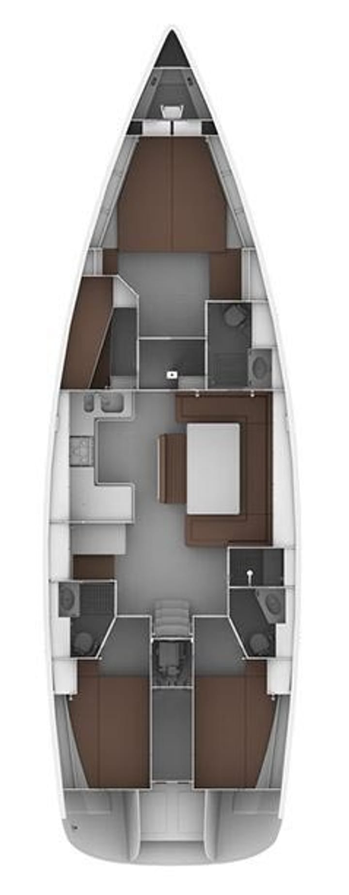 Bavaria  Cruiser 50 Kiralık Yelkenli (2013) - Göcek | #23381 - 17