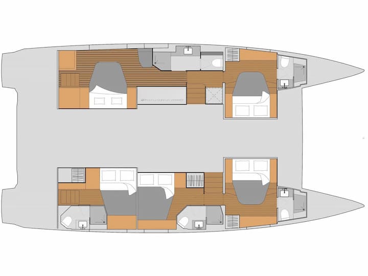  Catamarán Fountaine Pajot Aura 51 (2025) para Charter - Atenas | #23384 - 3