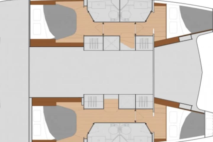  Catamarano Fountaine Pajot Isla 40 (2025) per Noleggio, overcloccabile Fethiye | #23414 - 19