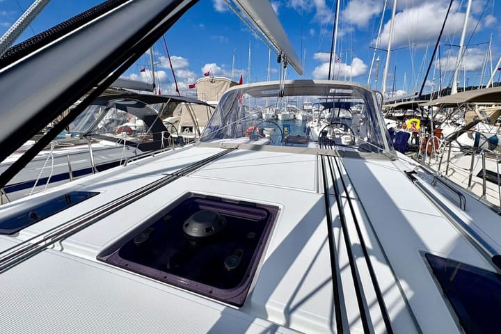 Fethiye 12.87 m Für Charter Segelboot — #23417 - 11