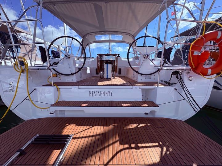 Fethiye 12.87 m Für Charter Segelboot — #23417 - 3