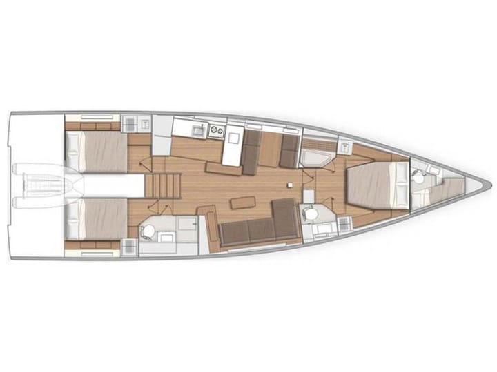 Sailboat Beneteau First 53 (2022) for Charter - Primošten | #23419 - 28