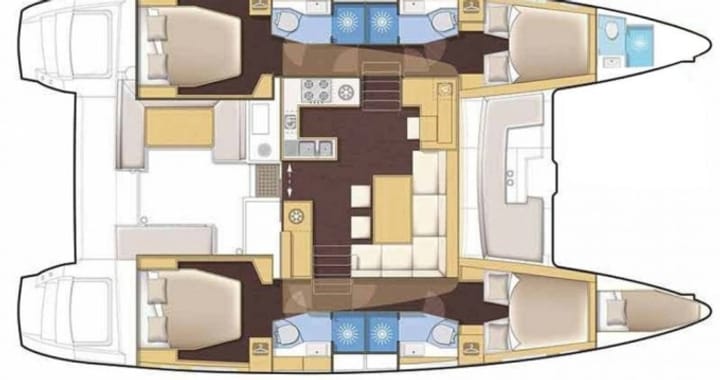  Catamarano Lagoon  46  (2021) per Noleggio, overcloccabile Atene | #23420 - 21