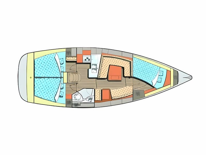 Punat 11.55 m Para Charter Velero - #23554 - 2