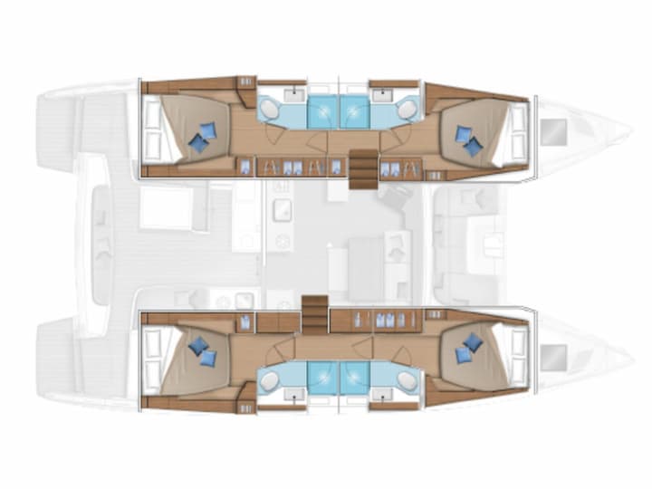 Catamaran Lagoon  46  (2025) for Charter - Athens | #23581 - 5