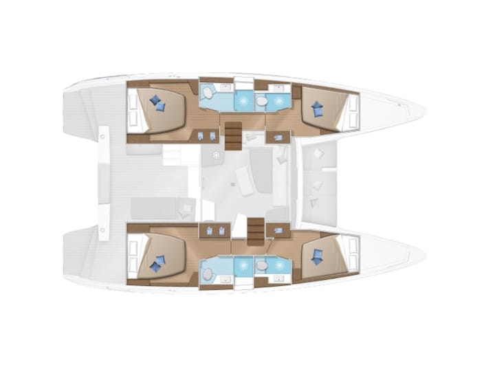 Furnari 13.22 m Für Charter Katamaran — #23594 - 13