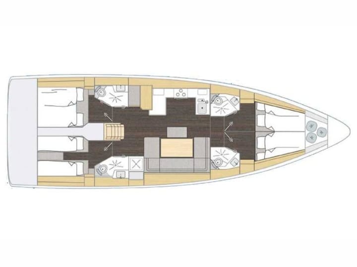 Sailboat Bavaria 46 Cruiser (2025) for Charter - Fethiye | #23649 - 6