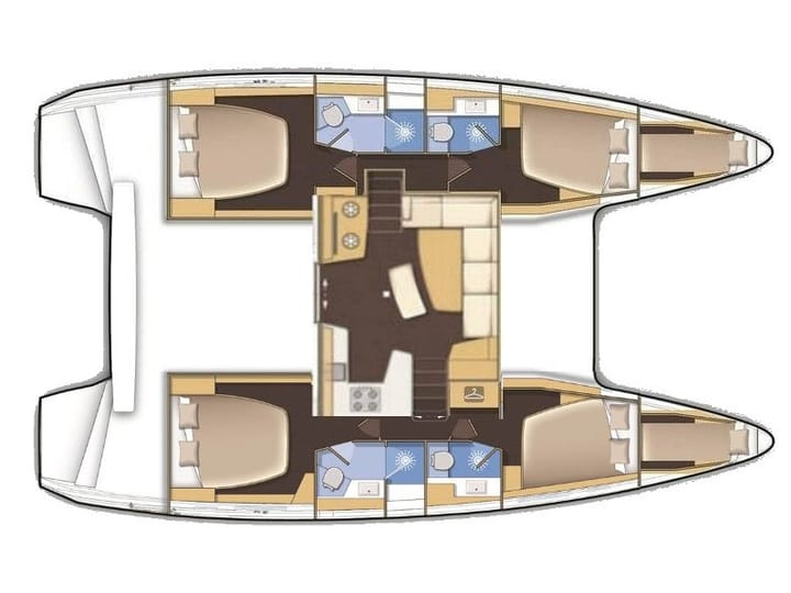 Lagoon  42 Kiralık Katamaran (2025) - Kaštel Gomilica | #23675 - 23