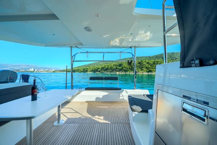 Kaštel Gomilica 12.8 m Per noleggio Catamarano - #23677 - 4