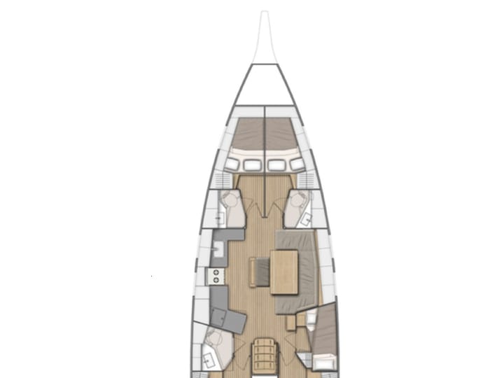 Sailboat Beneteau Oceanis 46.1 (2022) for Charter - Athens | #23722 - 14