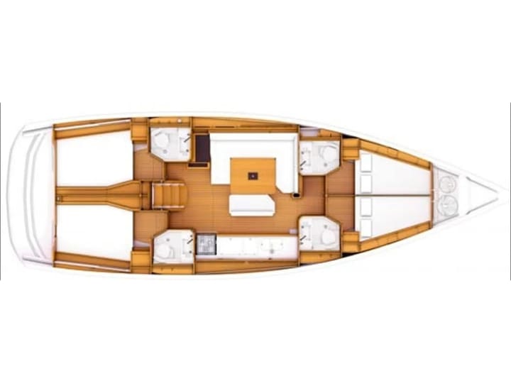 Sailboat Jeanneau Sun Odyssey 469 (2015) for Charter - Athens | #23766 - 6