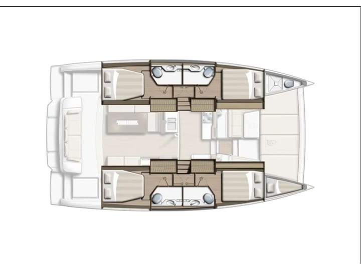 Catamaran Bali 4.2 (2023) for Charter - Volos | #23776 - 6