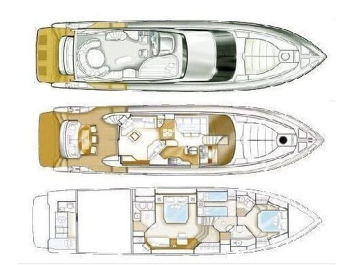 Motor Yacht Dominator 62 S (2008) for Charter - Rogoznica | #23822 - 17