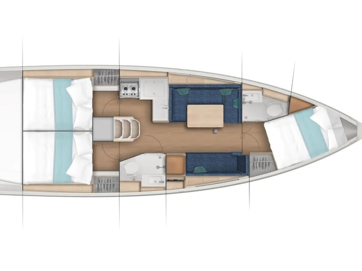 Jeanneau Sun Odyssey 380 Kiralık Yelkenli (2023) - Kos | #23904 - 14