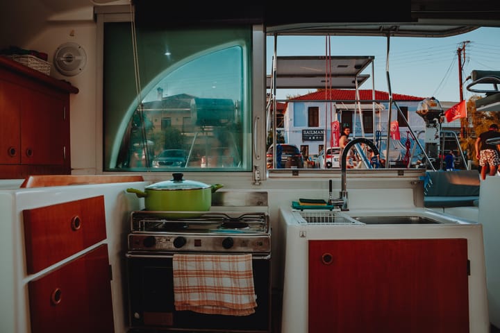  Catamaran Lagoon  380 (2003) voor Charter - Nikiti - Chalkidiki | #23954 - 11