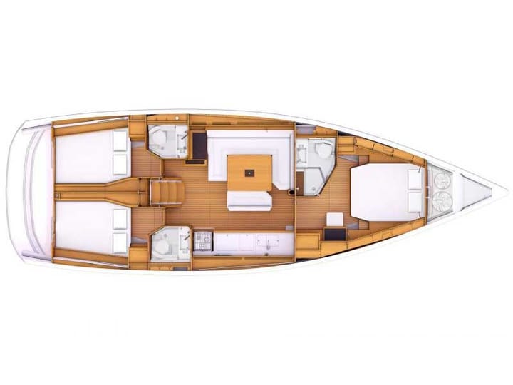Jeanneau Sun Odyssey 479 Kiralık Yelkenli (2016) - Fethiye | #24065 - 6